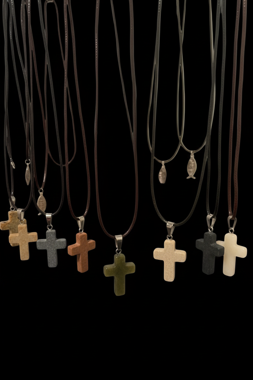 Stone Colored Crosses