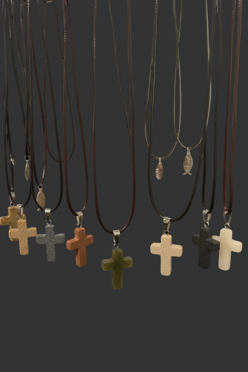 Stone Colored Crosses